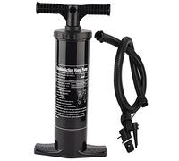 ANKROYU Two Way Hand Air Pump Black Super Light Original Plastic Cylinder Drawing Mini Inflatable Pump for Rubber Boats Inflatable Beds Camping Gear (Large Size for Straight Handle)