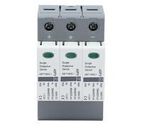 ANKROYU Voltage Arrester 3P DC Power Protector High Performance Lightning Protection Device for Solar Panel Systems and Home Electronics 1000VDC 40KA
