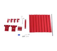 ANKROYU Woodworking Parallel Guide Rail Set High Precision Aluminum Alloy Electric Circular Saw Sliding Rail for Wood Engraving and Cutting Projects Red 1200mm 4 Parts