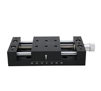 ANKROYU X Axes Linear Stage Manual Precision Sliding Table High Load Capacity Smooth Movement for Laboratory Equipment Industrial Machinery Aluminum Alloy 80mm x 60mm 20kg Capacity