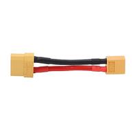 ANKROYU XT60 to XT90 RC Connector High Current Soft Silicone Cable with Stable Connection for Remote Control Car Aircraft Ship Model Copper Core 12AWG 140mm