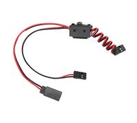 ANKROYU Y Type Cable Switch High Performance RC Splitter Cable for JR FUTABA Remote Control Cars Model Airplanes Durable Rubber Plastic Copper 360mm