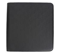 ANKROYU Zip Trading Card Album 480 Capacity Professional Card Binder with Zipper Closure Premium PU Leather Cover and Clear PP Sleeves for Sports Gaming Collectible Cards Storage B