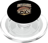 Ankylosaurus Dinosaur Sunset Roaring Prehistoric PopSockets PopGrip for MagSafe