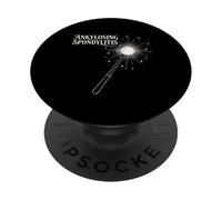 Ankylosing Spondylitis AS Wizard Wand Magic Spell PopSockets Adhesive PopGrip