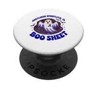ankylosing spondylitis Awareness Boo Sheet Ghost Halloween PopSockets Adhesive PopGrip