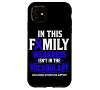 Ankylosing Spondylitis Awareness Support Family Case for iPhone 11