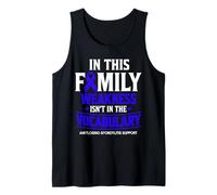 Ankylosing Spondylitis Awareness Support Family Tank Top