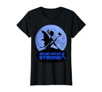 Ankylosing Spondylitis Strong Awareness Support Value Graphic T-Shirt, Women, Black, L