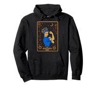 Ankylosing Spondylitis Warrior Tarot Card Pullover Hoodie