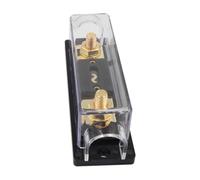 ANL Fuse Holder,Car Audio Inline,Alloy Brass Copper,Black base 40A | Durable alloy and brass-copper,inline car audio fuse holder,40A capacity,secure connection,easy cleaning