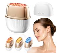 ANLAN Mini Radio Frequency Skin Tightening Device for Face & Neck, EMS Facial Sculpting Massager with Red Light, Skin Firming & Lifting Beauty Device for Fine Lines, Jawline Double Chin