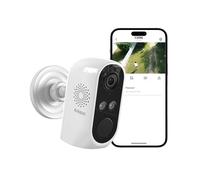 Anlapus 3MP 2K WiFi Security Camera Indoor & Outdoor, WiFi 6 & 2.4GHz, Human/Vehicle/Motion Detection, Color Night Vision,2-Way Talk, Plug-in Wired Power for 24/7 Recording