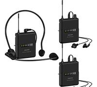 ANLEON MTG-200 wireless tour guide language interpretation system Simultaneous translation Guided tour groups (2 Receivers)