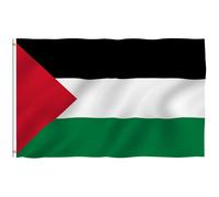 ANLEY Fly Breeze 3x5 Foot Palestine Flag - Vivid Color and Fade Proof - Canvas Header and Double Stitched -Palestinian Flags Polyester with Brass Grom