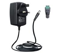 ANLINK 12V 3A/3000mA 1.8M Long Power Supply Adapter, AC 100-240V to DC 12V 3A 36W Switching Adapter 5.5x2.1mm Wall Transformer Plug with Screw Terminal Connector, UKCA Certified