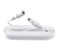 ANLINK 3M 10ft DC Power Extension Cable, Premium Pure Copper DC 12V Power Adapter Extension Cord 5.5mm x 2.1mm for CCTV Security Camera/Router/LED Strip Light/Printer/Monitor and More-White