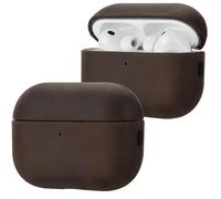 Anlinser for AirPods Pro 3 Case, Coffee | Genuine Leather Case Compatible with MagSafe, Handcrafted Vintage Protective Cover Designed for Apple Airpods Pro 3 2025