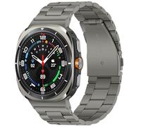 Anlinser No Gap Straps Compatible with Samsung Galaxy Watch Ultra 2/Ultra Strap 47mm (2025/2024), 22mm Metal Band Designed for Galaxy Watch Ultra 47mm, Grey Titanium