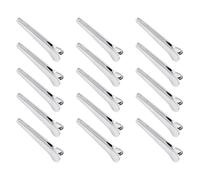 Anlising 15 Piece Stainless Steel Sealing Clips Set, Sealing Clips, Bag Clips, Metal, Alligator Hair Clips, Metal Clips, Alligator Clips, Metal Hair Clips, Sealing Clip for Kitchen and
