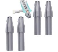 Anloximt 4 Pieces Duckbill Eyebrow Pencil Sharpener - Eye Pencil Sharpener - Makeup Pencil Sharpening Tool | PP Material, Manual Power Source, Multicolor, Makeup Pencil Sharpener, Brow Shaper