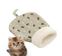Anloximt Cat Sleeping Bag for Indoor Cats | Cozy Soft Cat Bed - Cat Cave Bed for Indoor Cats and Small Dogs, Puppy Snuggle Sack, Warm Cat House