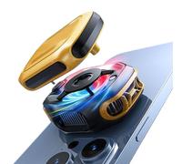 Anloximt Cell Phone Cooler,Magnetic Cell Phone Cooler - Smart Magnetic Fast Digital Display Radiator for Travel Men Hot Weather Women Home Game Tablet Smartphones