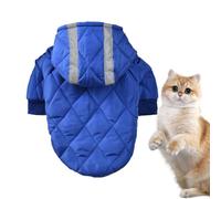 Anloximt Dog Winter Jacket | Thickened Adjustable Waterproof Warm Dog Vest,Puppy Jackets For Small Dogs, With Reflective Strips For Pet's Daily Clothes Or Holiday Dress Up