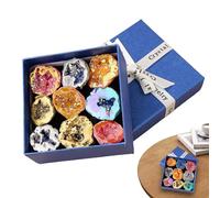 Anloximt Natural Crystal,Natural Rough Stones Crystal | Luck Calming Stylish Gem for Collections Men Home Enthusiasts Crafts Workplace Desk Women Meditation