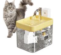 Anloximt Pet Water Fountain,1.5L Automatic Water Fountain for Cats - Automatic Water Dispenser for Cats Dogs, Silent Pump Drinking Fountain for Pets, Dog Water Dispenser
