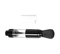 Anloximt Refillable Powder Brush | Reusable Powder Brush | Soft Bristles Makeup Brush Portable Applicator Tool for Makeup Beginners Beauty Lovers
