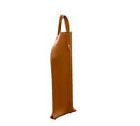 Anloximt Wine Bottle Bag | Wine Carrier Tote - Single Bottle Wine Tote Carrier Leather Champagne Bag with Handles for Wine Tasting Wedding