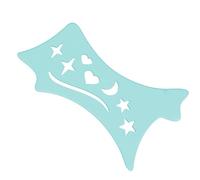 Anloximt Winged Eyeliners Tool | Flexible Eyeliners Stencils | Contour Eye Liners Guide Reusable Cleaning Cloths for Women