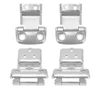 Anlseiod 4 x Rear Door Hinge Upper Lower Left Right 180 Degree Compatible with Fi-at Ducato 250 Jumper Peu-ge0t Boxer, Door Hinge Replaces 1388883080 1373902080