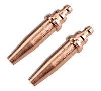 ANM Acetylene Oxygen Gas Cutting Nozzle Tip Standard Length 1/16" 10-75mm 2pk