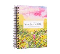 Anmahe Bible Study Journal,A Beautiful Year in the Bible for Women 52-Week Study for Women,Bible Study Book Pink Spiral Bound,Bible in a Year Study Guide Bible Study Guide,Christian Gifts
