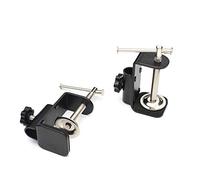 Anmeilexst 2 Pcs Adjustable Work Surface Mounting Bracket Retaining Clip, Small Equipment Cantilever Bracket