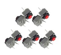 ANMITI 10Pcs Kailhs Silents MicroSwitch 6x6x7.3mm Square Silents Switches Button Microswitch Switches