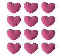 ANMITI 12pcs Silicone Racket Damper Absorber Racquet Dampeners Tennis Vibrations Dampener Heart Shape String Dampener Tennis Accessories