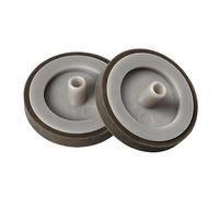 ANMITI 2Pieces 14x5x1.5mm Cassettes Card For Seat Idler T Wheel Player Recorders Wheel Prayer