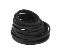 ANMITI 50pcs Rubber Belts 1.2mm Square Foldable Belt 30-135mm Rubber Drive Belt For Cassette Players Optical Drives For Electronic Devices
