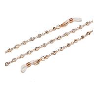 ANMITI Gorgeous Rhinestone Eyeglass Chain Delicate Crystal Claw Chain Spectacles Holder Neck Cord Strap For Women Fashionable Strap For Women Casual