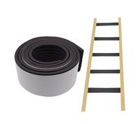 ANMOO 2m Bunk Bed Ladder Pads, Strong Adhesive Ladder Cover (Black)