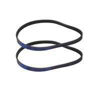 ANMOO 2pcs 180J4 Drive V Belt, 4 Ribs PJ V-Ribbed Belt 18" L x 0.37" W x 0.14" T, EPDM Poly V Belt, Multi Wedge Micro V Serpentine Belt