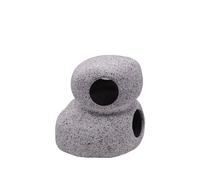 ANMOO Fish Tank Decoration, Ceramic Pottery Tank Aquarium Decoration with Cave Fighting Fish/Goldfish/Fish tank Aquarium Decoration