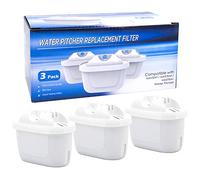 Anmumu 1001122 Replacement Filter for Mavea 1001122 Maxtra and LEVOIT Pitcher Water Filter cartridges with Lead&Arsenic Removal (3 Pack)