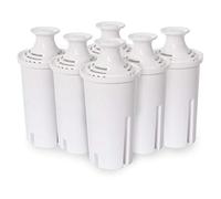 Anmumu 35557 Replacement Filters for Brita Classic 35557, OB03, 107007 Compatible with Brita Pitchers Grand, Lake, Capri and other versions with Lead and Arsenic Removal (Pack of 6)