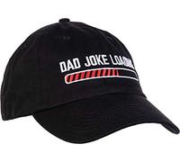 Ann Arbor T-shirt Co. Dad Joke Loading | Funny Grandpa Father's Day Bad Pun Humor Baseball Cap Hat Black, Black, One size
