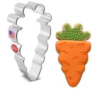 Ann Clark Carrot Cookie Cutter, 10.2 cm Made in USA