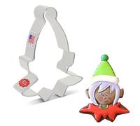 Ann Clark Cookie Cutters Elf Face Cookie Cutter, 10.16 cm